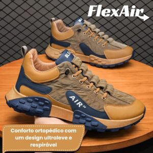 Ténis desportivos e ortopédicos FlexAir