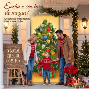 Joy: Decoração natalícia para portas