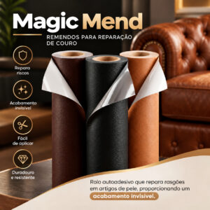 Magic Mend: Remendos para reparação de couro
