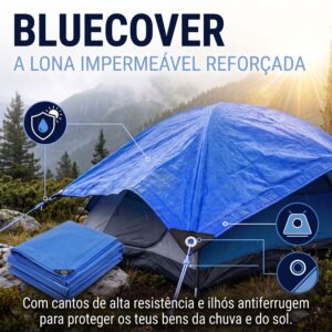 BlueCover: Lona impermeável reforçada