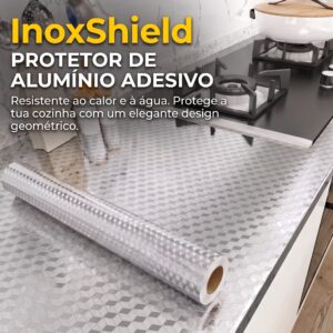 InoxShield: Protetor de Alumínio Autocolante